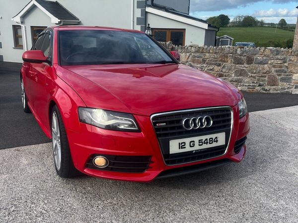 Audi A4 Saloon, Diesel, 2012, Red