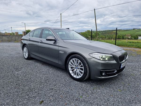 BMW 5-Series Saloon, Diesel, 2014, Grey