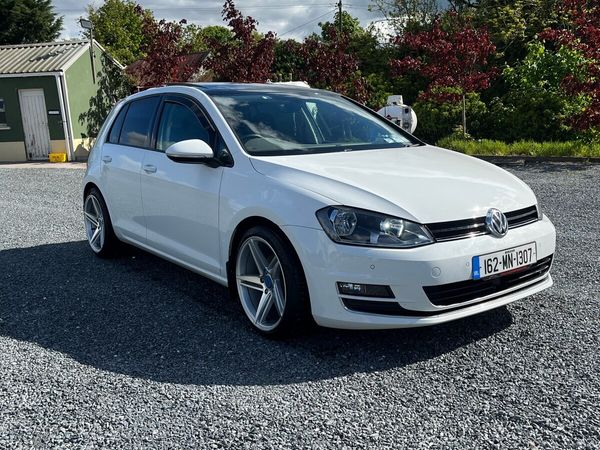 Volkswagen Golf Hatchback, Diesel, 2016, White
