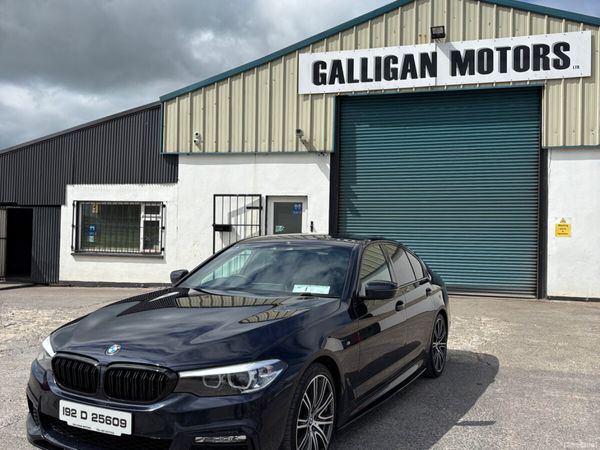 BMW 5-Series Saloon, Diesel, 2019, Black