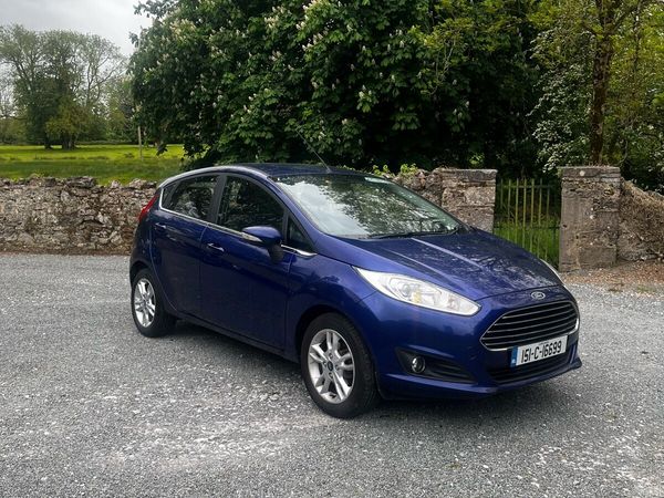 Ford Fiesta Hatchback, Petrol, 2015, Blue