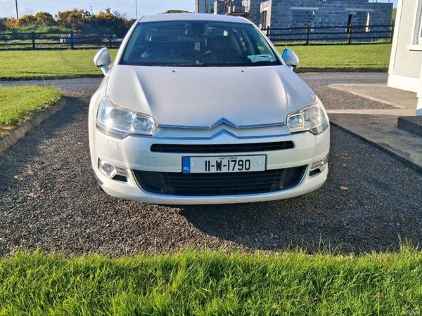 Citroen C5 Saloon, Diesel, 2011, White