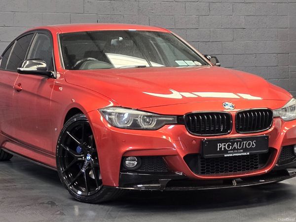 BMW 3-Series Saloon, Petrol Plug-in Hybrid, 2018, Orange