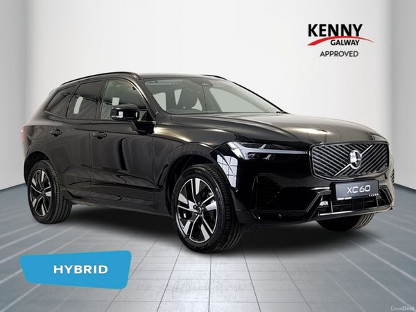 Volvo XC60 Estate, Petrol Hybrid, 2025, Black