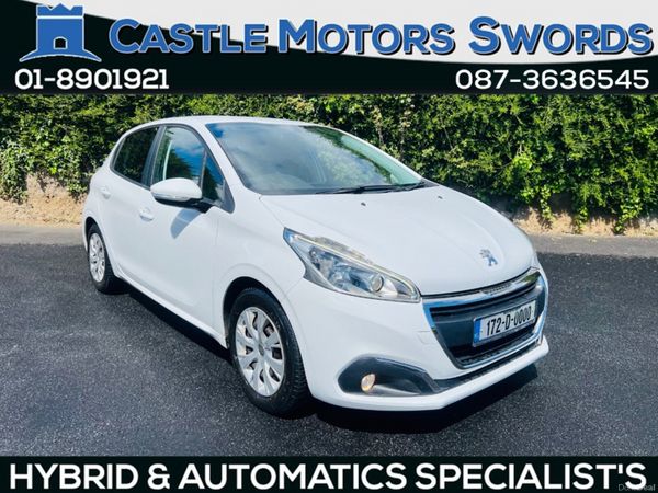 Peugeot 208 Hatchback, Petrol, 2017, White