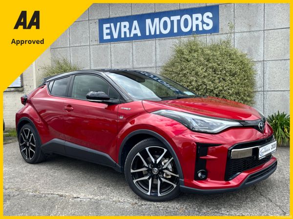 Toyota C-HR SUV, Petrol Hybrid, 2020, Red