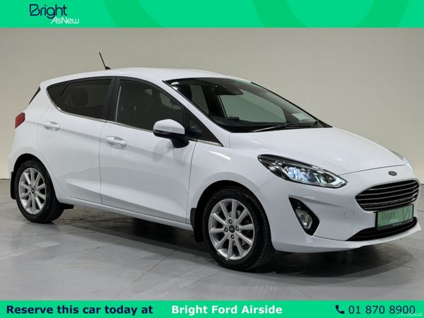 Ford Fiesta Hatchback, Petrol, 2020, White