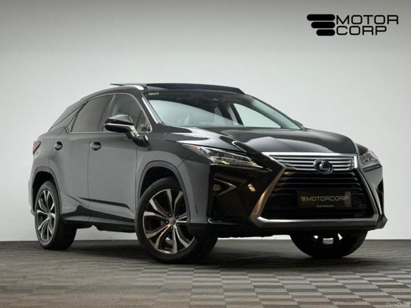 Lexus RX SUV, Petrol Hybrid, 2017, Black