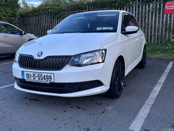 Skoda Fabia Hatchback, Diesel, 2018, White