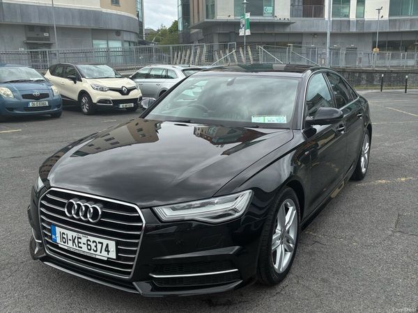 Audi A6 Saloon, Diesel, 2016, Black