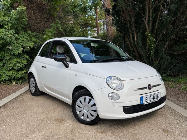 Fiat 500 Hatchback, Petrol, 2013, White
