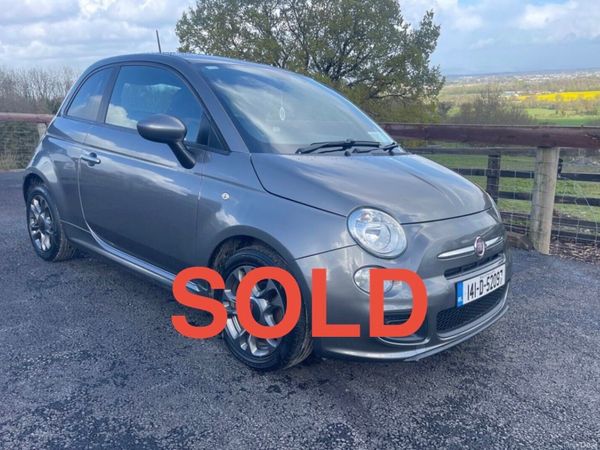 Fiat 500 Hatchback, Petrol, 2014, Grey