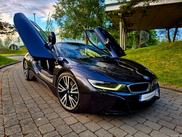 BMW i8 Coupe, Petrol Plug-in Hybrid, 2016, Grey