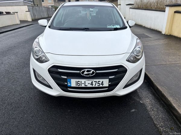 Hyundai i30 Hatchback, Diesel, 2016, White