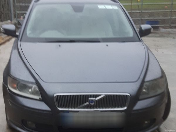 Volvo V50 Estate, Diesel, 2007, Grey