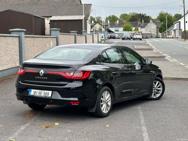 Renault Megane Saloon, Diesel, 2018, Black