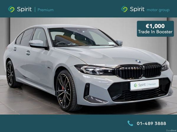 BMW 3-Series Saloon, Petrol Plug-in Hybrid, 2023, Grey