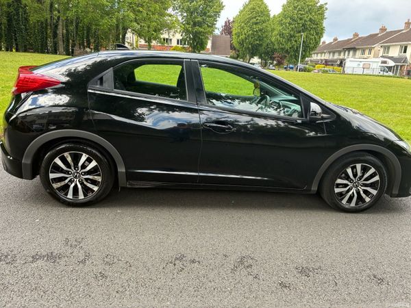 Honda Civic Hatchback, Diesel, 2013, Black