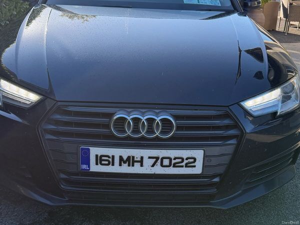 Audi A4 Saloon, Diesel, 2016, Blue