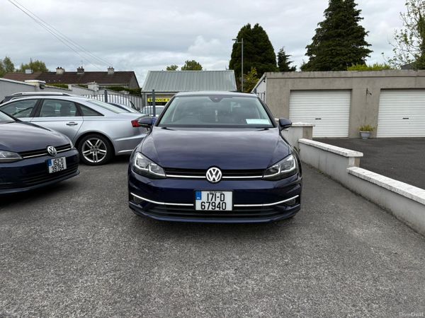 Volkswagen Golf Hatchback, Petrol, 2017, Blue