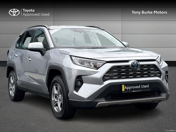 Toyota RAV4 SUV, Petrol Hybrid, 2024, Silver