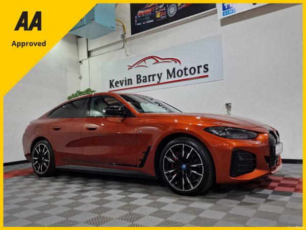 BMW i4 Coupe, Electric, 2023, Orange