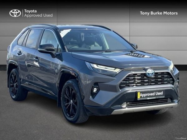 Toyota RAV4 SUV, Petrol Hybrid, 2022, Grey
