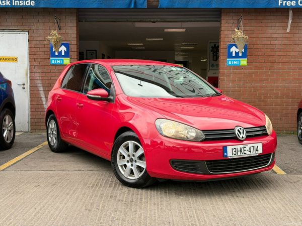 Volkswagen Golf Hatchback, Petrol, 2013, Red