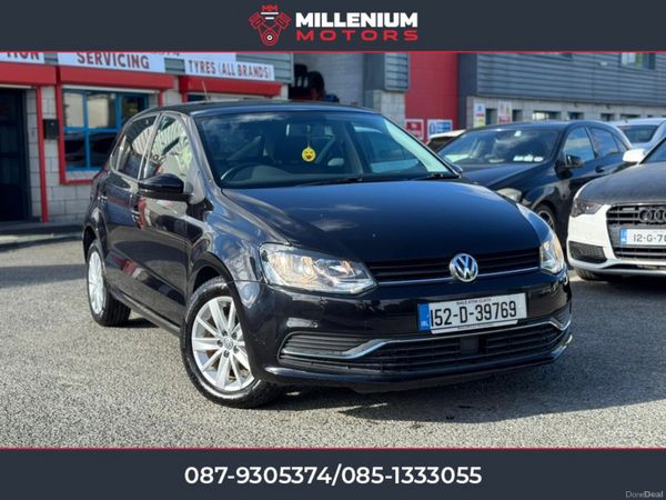 Volkswagen Polo Hatchback, Petrol, 2015, Black