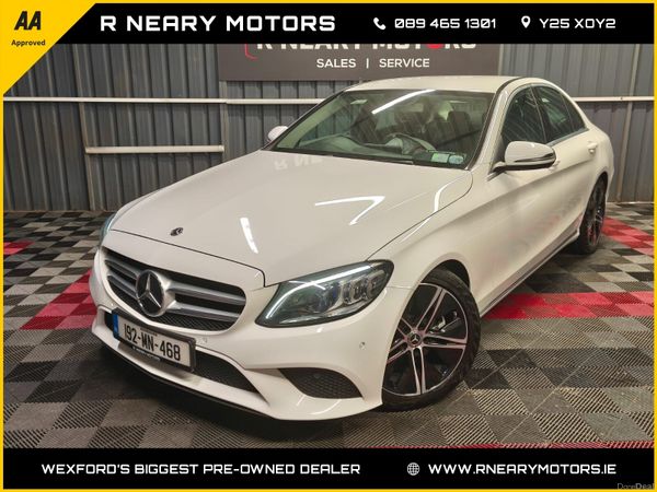 Mercedes-Benz C-Class Saloon, Diesel, 2019, White