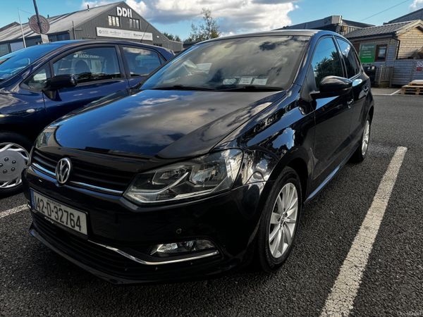 Volkswagen Polo Hatchback, Petrol, 2014, Black