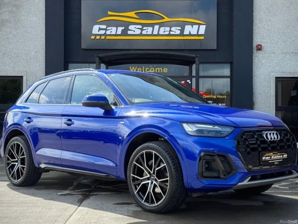 Audi Q5 SUV, Diesel Hybrid, 2023, Blue
