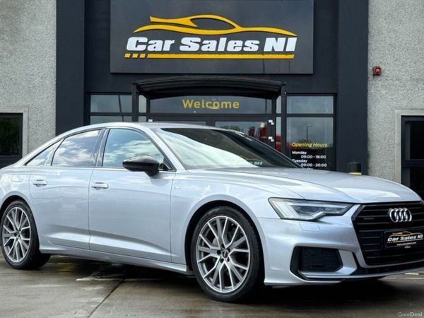 Audi A6 Saloon, Diesel Hybrid, 2022, Silver
