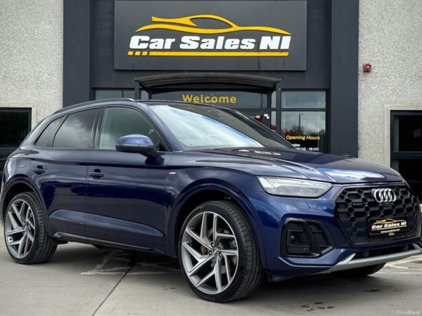 Audi Q5 SUV, Diesel Hybrid, 2023, Blue