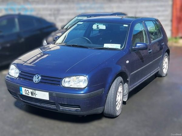 Volkswagen Golf Hatchback, Petrol, 2002, Blue