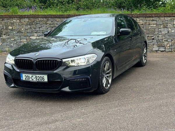 BMW 5-Series Saloon, Diesel, 2020, Black