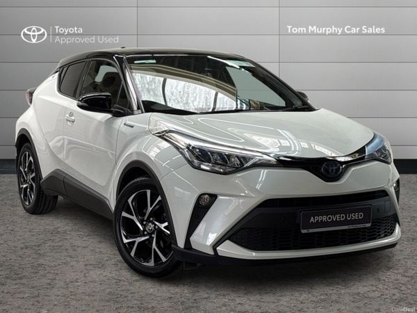 Toyota C-HR SUV, Petrol Hybrid, 2021, White