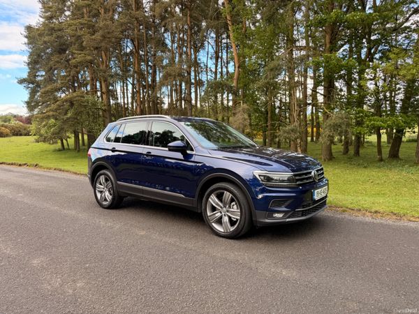 Volkswagen Tiguan SUV, Diesel, 2019, Blue