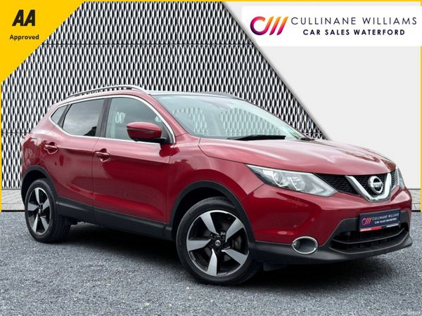 Nissan Qashqai SUV, Diesel, 2017, Red