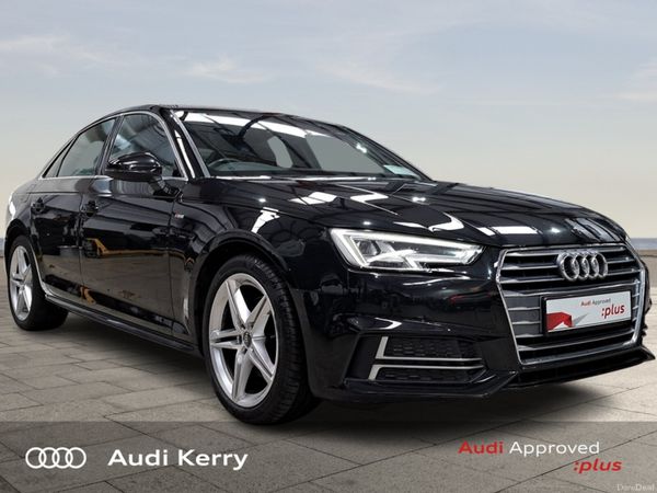 Audi A4 Saloon, Petrol, 2017, Black