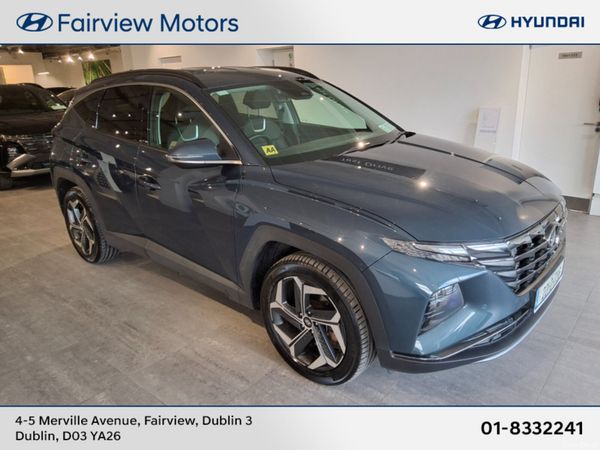 Hyundai Tucson SUV, Petrol Plug-in Hybrid, 2022, Blue