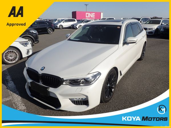 BMW 5-Series Estate, Diesel, 2017, White