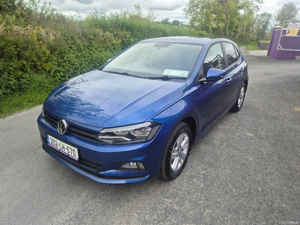 Volkswagen Polo Hatchback, Petrol, 2020, Blue
