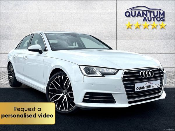Audi A4 Saloon, Petrol, 2018, White