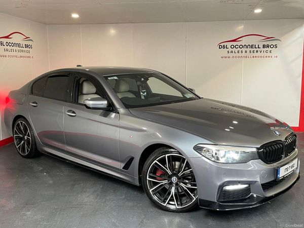 BMW 5-Series Saloon, Diesel, 2017, Blue