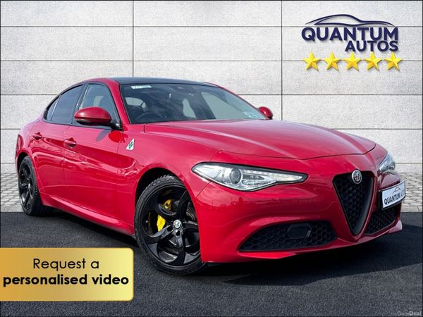 Alfa Romeo Giulia Saloon, Diesel, 2018, Red