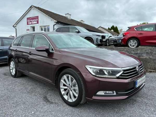 Volkswagen Passat Estate, Diesel, 2018, Red