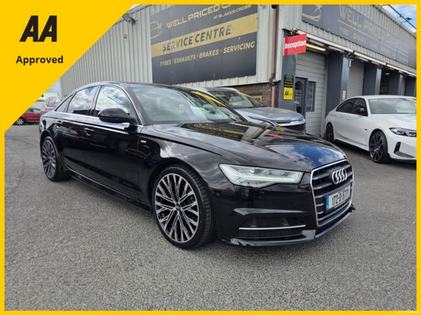 Audi A6 Saloon, Diesel, 2017, Black
