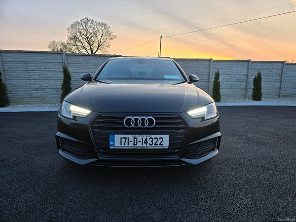 Audi A4 Saloon, Diesel, 2017, Black