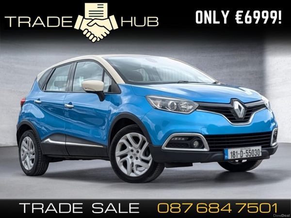 Renault Captur Hatchback, Diesel, 2018, Blue